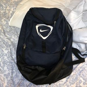 Navy Nike backpack